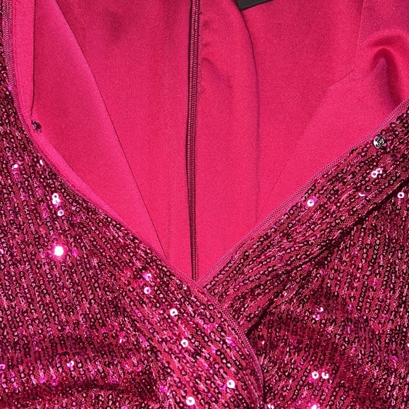 Parker pink sequined dress - Picture 15 of 17